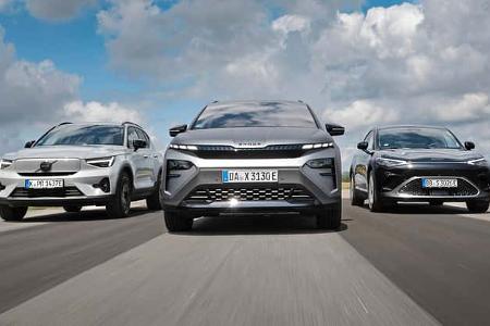 Skoda Elroq RS, Smart #3 Premium, Volvo EX40