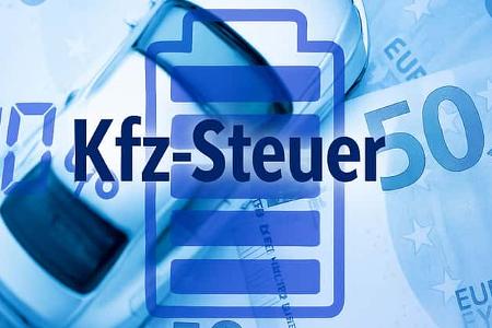 Auto Geld Batterie Steuer