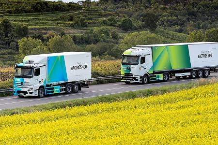 Mercedes eActros Elektro-Lkw