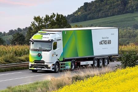 Mercedes eActros Elektro-Lkw