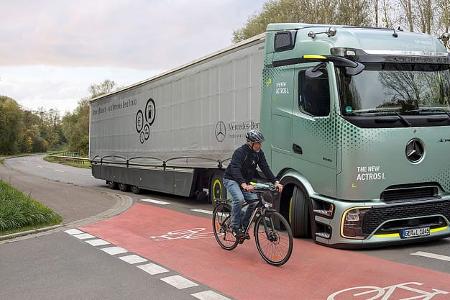 Mercedes eActros Elektro-Lkw