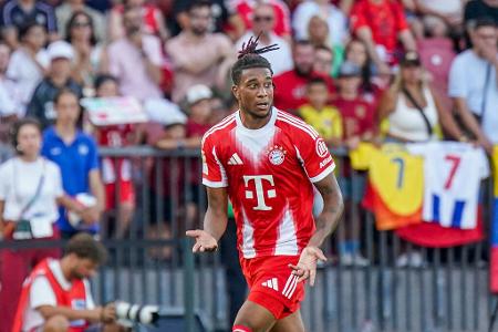 Michael Olise (bis 73.) - Note: 1,0 - Stellte seine Gegenspieler vor unlösbare Aufgabe und führte sie über weite Strecken komplett vor. Leitete die ersten beiden Bayern-Treffer ein. Trug sich nach einem anspruchsvollen Abschluss später auch noch selbst in die Torschützenlisten ein. Er spielte an diesem Abend in seiner ganz eigenen Welt.