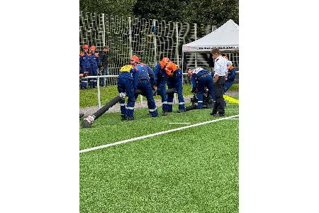 Abnahme der Leistungsspange in Wuppertal.