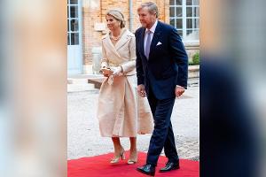 Willem-Alexander und Máxima in Toulouse: Erste Fotos des Königspaares