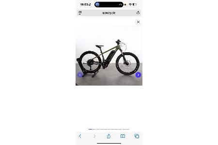 entwendetes E-Mountainbike