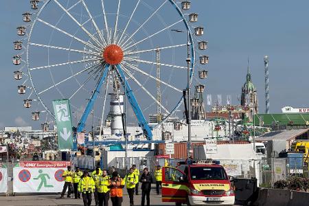 Das Oktoberfest bleibt heute geschlossen.