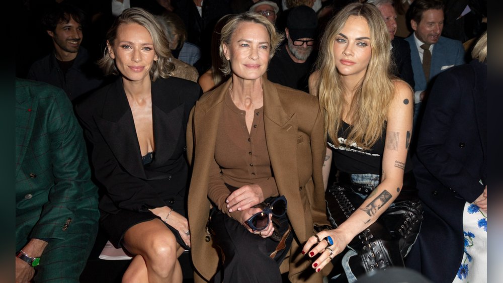 Robin Wright und Dylan Penn MutterTochterAuftritt bei Fashion Week