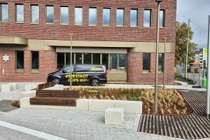 Das Polizeirevier Bremerhaven-Geestemünde befindet sich ab sofort im Neubau an der Georgstraße 122-124. Foto: Polizei Bremerhaven