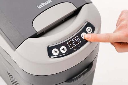 Kompressor-Kühlbox Webasto Bedienpanel