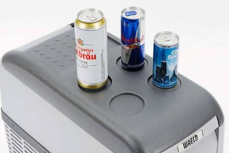 Kompressor-Kühlbox Waeco Dosenhalter