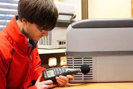 Kompressor-Kühlbox Lautstärke