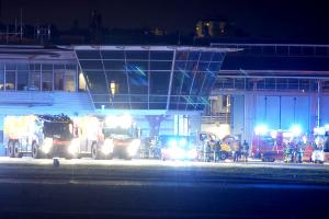 Für rund eine Stunde war der Flugbetrieb am Flughafen Stuttgart komplett unterbrochen. 