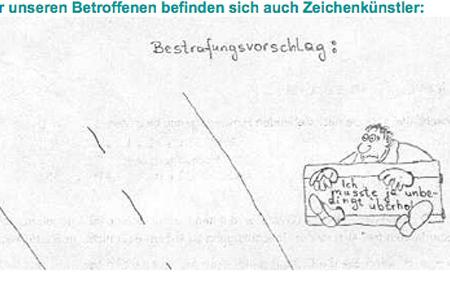 lustige Ausreden Bußgeld