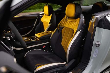 Bentley Continental GT Speed, Vordersitze