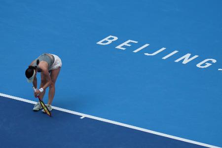 China Open in Peking: Eva Lys unterliegt Gauff im WTA-Viertelfinale.
