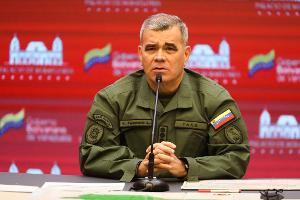 Verteidigungsminister Vladimir Padrino López prangerte eine Provokation der USA an. (Archivbild)