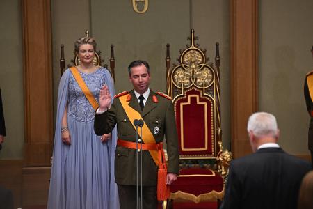 Guillaume legt Eid als neuer Großherzog von Luxemburg ab
