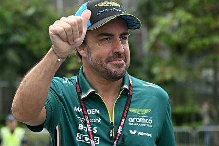 Alonso Schnellster im Training von Singapur