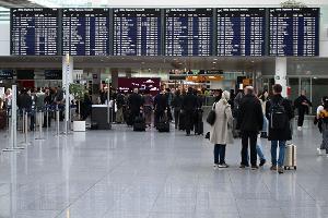 Am Flughafen München kam es zu Flugausfällen.