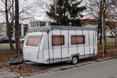 Winter-Abstellplätze Caravan