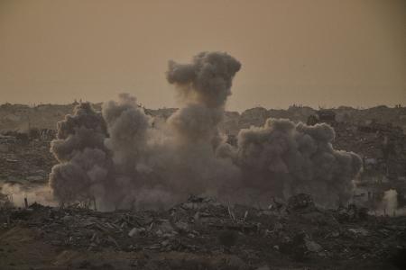 Große Teile des Gazastreifens sind verwüstet. 