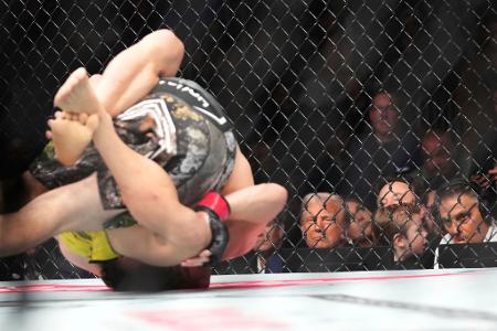 Nicht selten wird einer der UFC-Kämpfer im Ring bewusstlos geprügelt.
