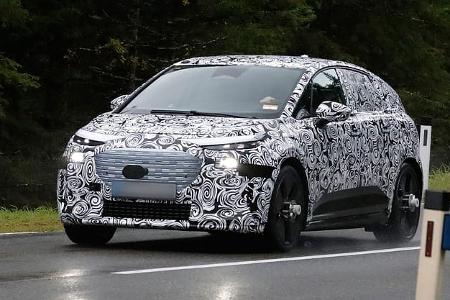 Audi Q2 A2 E-Tron Erlkönig Elektroauto
