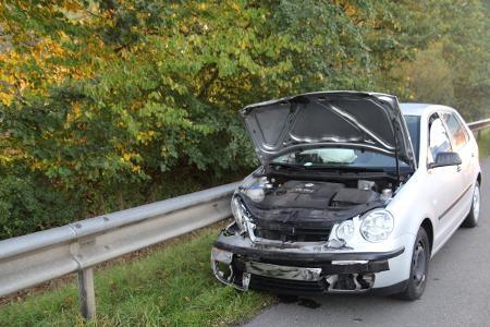 Beschädigter PKW