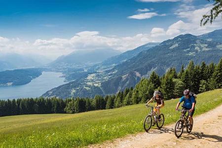 Fahrrad, Berge, Österreich Fahrrad, Berge, Österreich