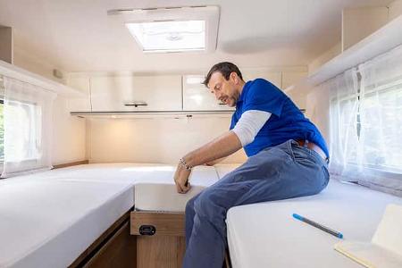 Corigon Innen, Wohnmobil, Camping Corigon Innen, Wohnmobil, Camping