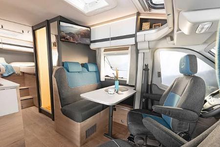 Dethleffs Innen, Wohnmobil, Camping Dethleffs Innen, Wohnmobil, Camping