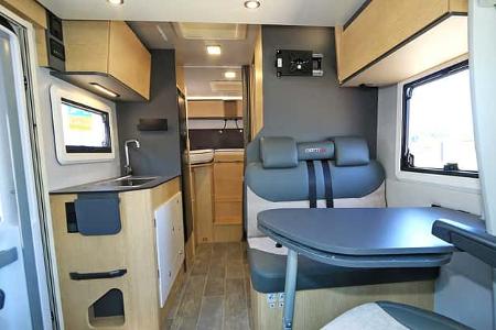 Giottiline Innen, Wohnmobil, Camping Giottiline Innen, Wohnmobil, Camping