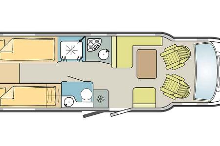 Rimor Grundriss, Wohnmobil, Camping Rimor Grundriss, Wohnmobil, Camping