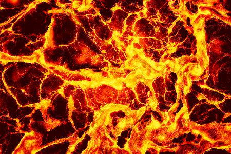 Magma Vulkanausbruch