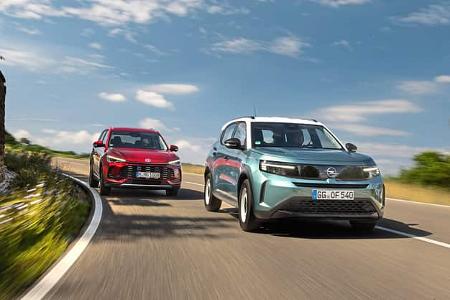 Opel Frontera Hybrid und MG ZS Hybrid+ Opel Frontera Hybrid und MG ZS Hybrid+