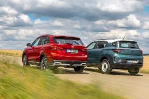 Opel Frontera Hybrid und MG ZS Hybrid+