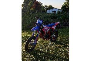 Foto des entwendeten Motorrades