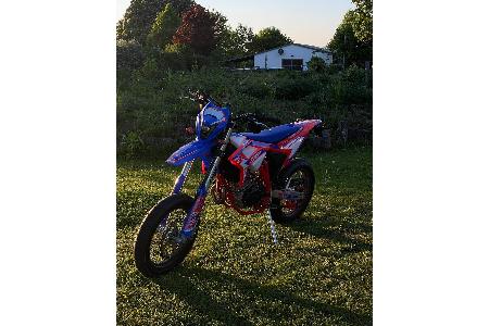 Foto des entwendeten Motorrades