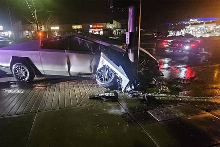 Tesla Cybertruck Unfall Reno (Nevada)