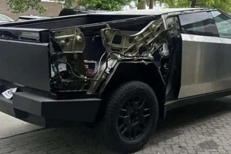 Tesla Cybertruck Teile fallen ab