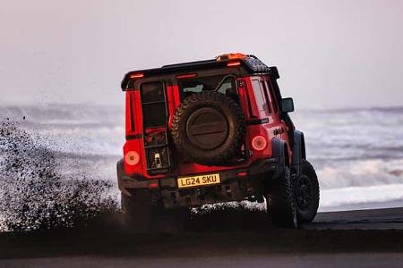 11/2024 Ineos Grenadier Portalachsen Umbau Letech Island