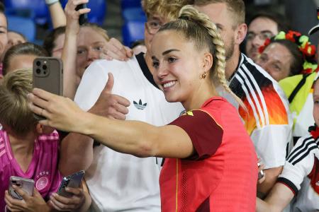 DFB-Frauen veranstalten öffentliches Training DFB-Frauen veranstalten öffentliches Training