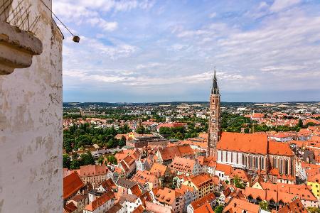 Platz 14: St. Martin-Kirche in Landshut, Deutschland 