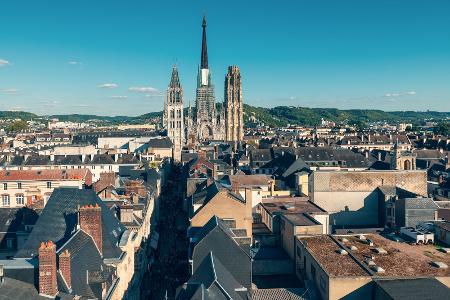 Platz 4: Kathedrale von Rouen, Frankreich 