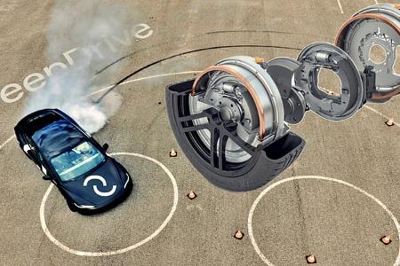 DeepDrive InWheelMotor Tesla