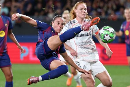 Debakel für Bayern-Frauen in Barcelona Debakel für Bayern-Frauen in Barcelona