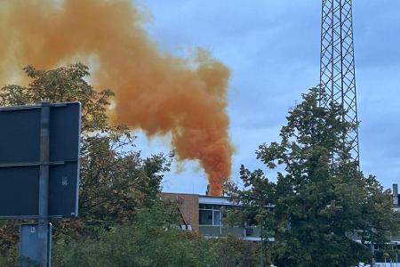 Bei Aschaffenburg lief ein großer Feuerwehreinsatz.