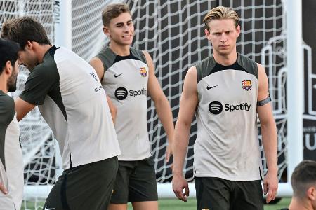 De Jong: Barca-Spiel in Miami 