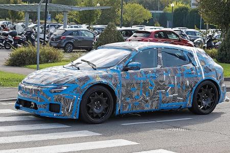 Ferrari EV Elektroauto Muletto Erlkönig