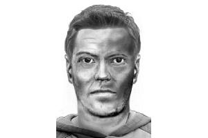 Phantombild des unbekannten Täters